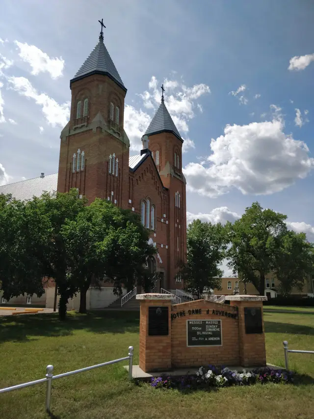 Notre Dame d'Auvergne church, Ponteix